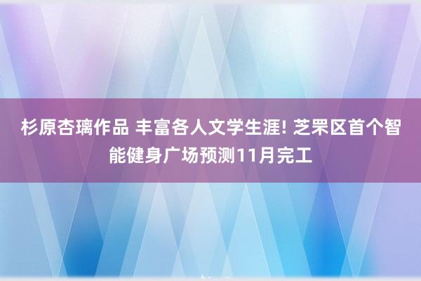 杉原杏璃作品 丰富各人文学生涯! 芝罘区首个智能健身广场预测11月完工