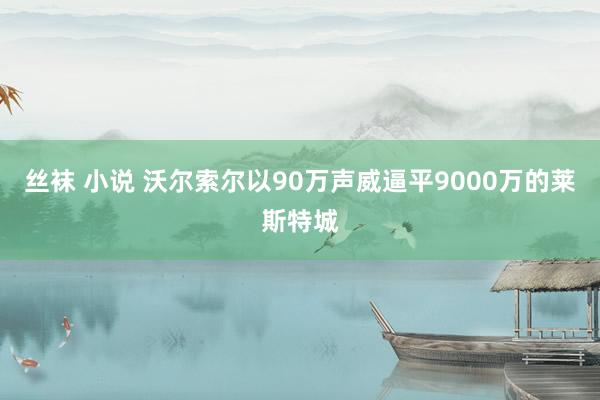 丝袜 小说 沃尔索尔以90万声威逼平9000万的莱斯特城