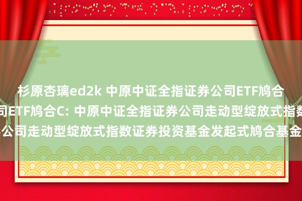 杉原杏璃ed2k 中原中证全指证券公司ETF鸠合A，中原中证全指证券公司ETF鸠合C: 中原中证全指证券公司走动型绽放式指数证券投资基金发起式鸠合基金基金合同